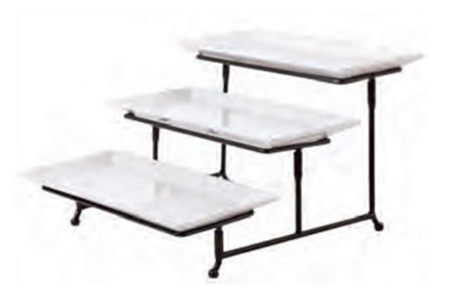 Gracious Dining 3 Tier Serving Tray by Gibson Designs-1