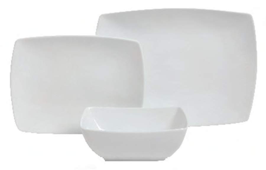 Gracious Dining Rectangular Dinner Plate by Gibson Designs-1