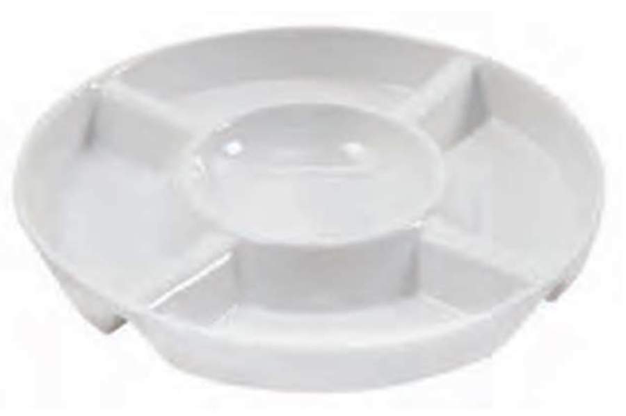 Gracious Dining 5 Part Round Divided Server by Gibson Designs-1