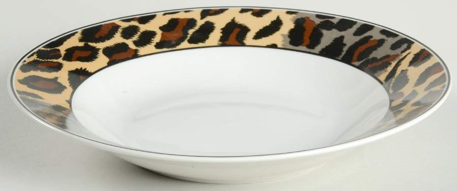 Safari Trails Soup/Cereal Bowl by Gibson Designs-1