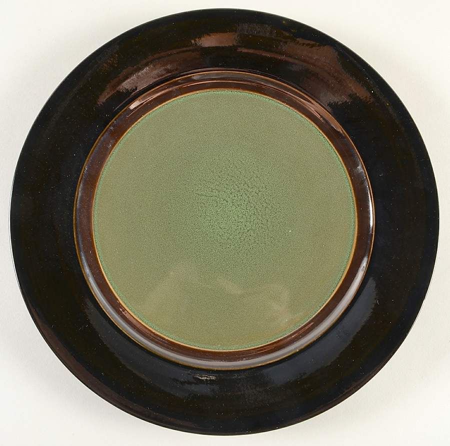 Calypso Court Green Dinner Plate by Gibson Designs-1