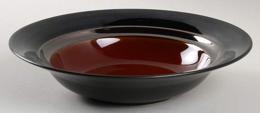 Calypso Court Red Soup/Cereal Bowl by Gibson Designs-1