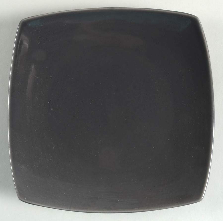 Soho Lounge Solid Gray Salad Plate by Gibson Designs-1