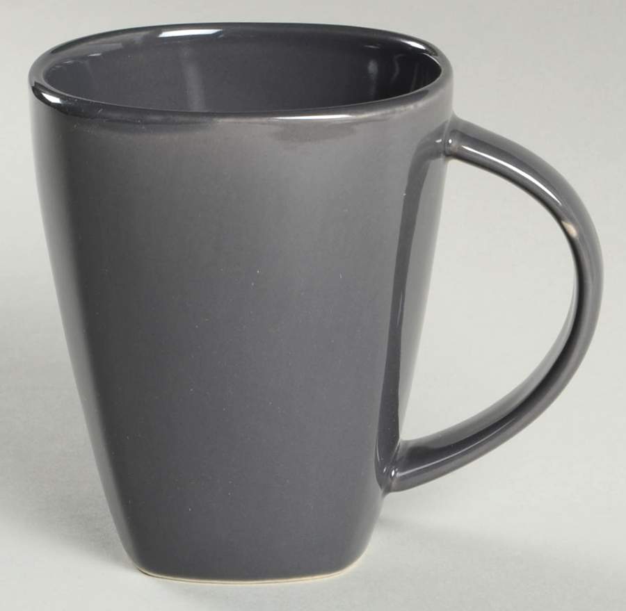 Soho Lounge Solid Gray Mug by Gibson Designs-1