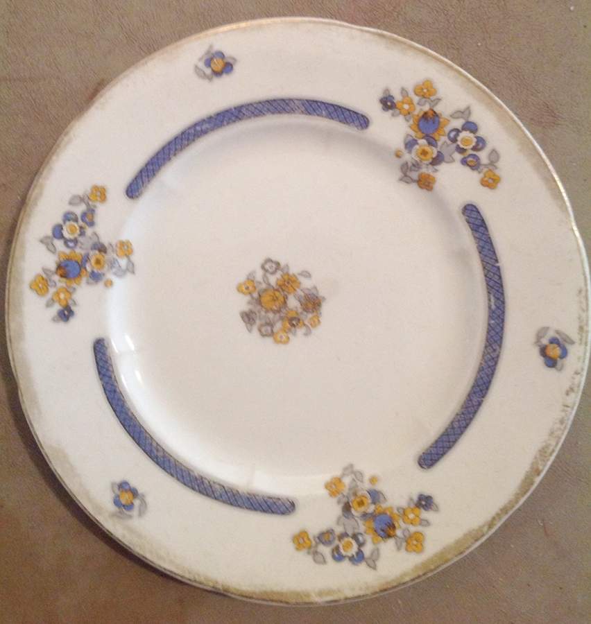 GRI438 Bread & Butter Plate by Grindley-1