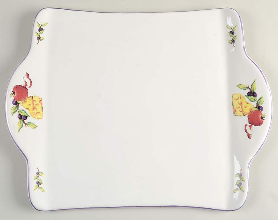 GAN55 Flat Cake Plate/Cheese Plate by Ganz-1