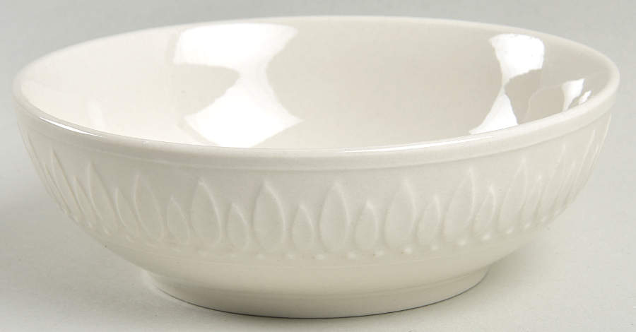 White Diamonds II (Gray White) Soup/Cereal Bowl by Gibson Designs-1