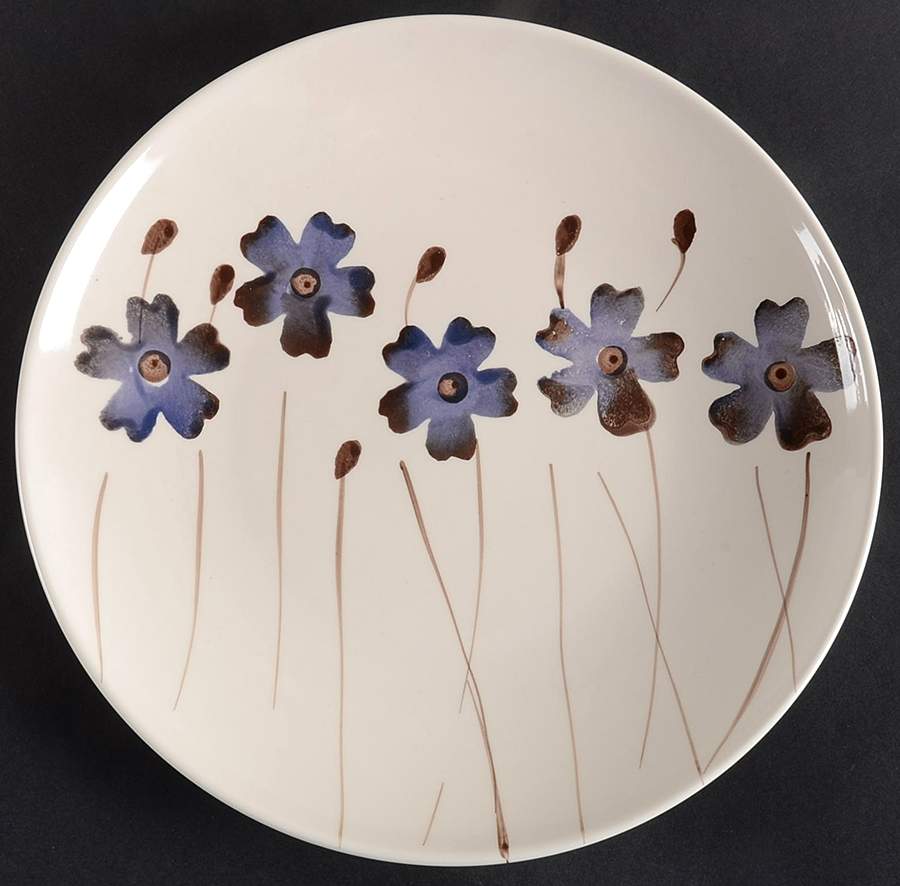 Ohara Blue Dinner Plate by Gibson Designs-1