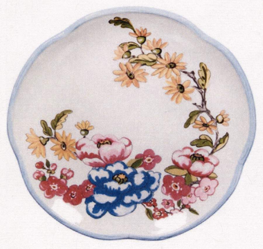 Cloud Blossom Dinner Plate by Global Design Connections-1