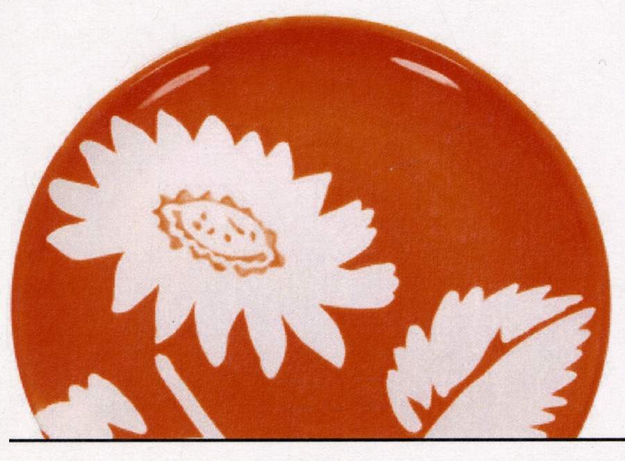 Sun Brights Orange Salad Plate by Global Design Connections-1