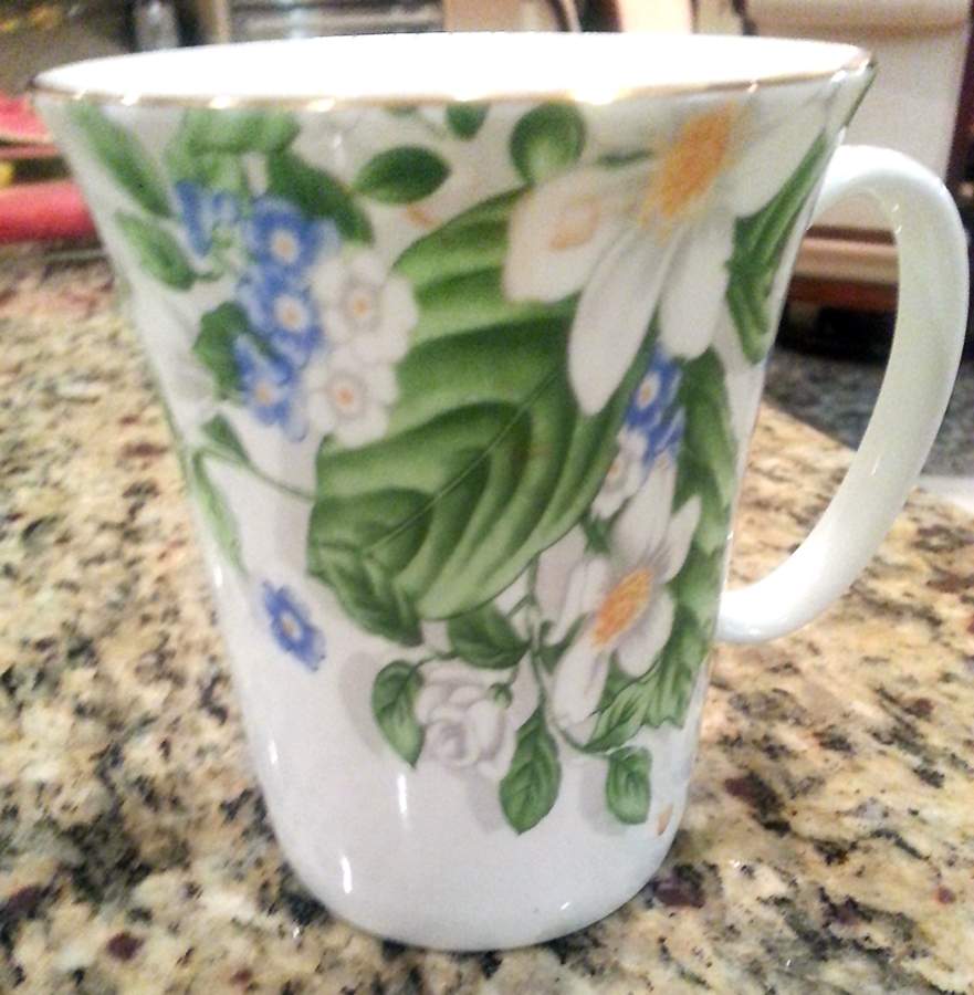 GCB4 Flat Cup by Gracie Bone China-1