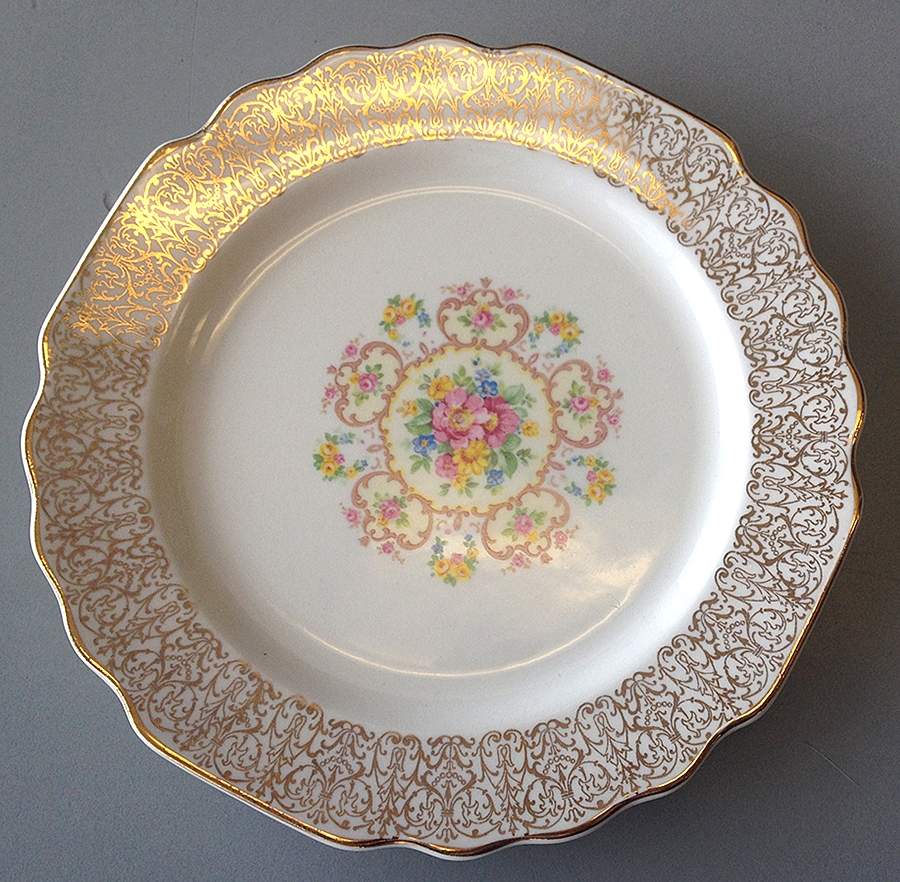 GEO576 Salad Plate by WS George-1