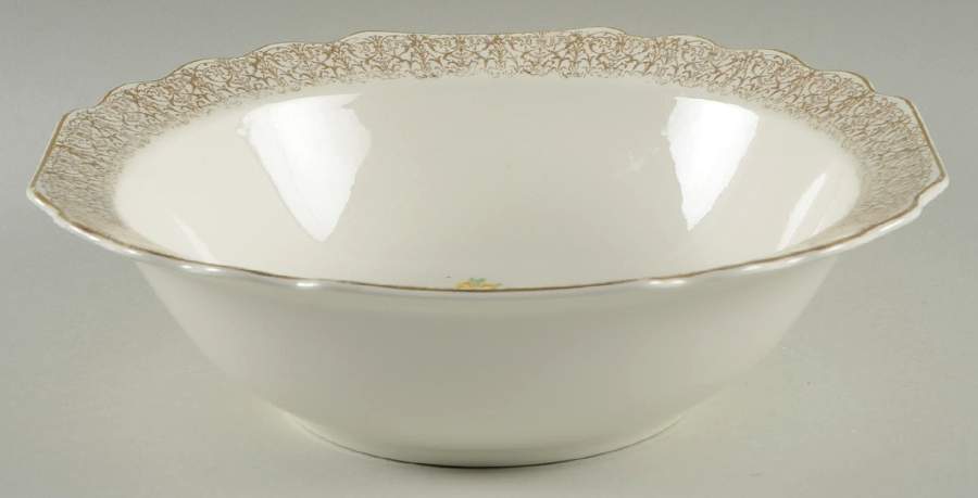 GEO576 9" Round Vegetable Bowl by WS George-1
