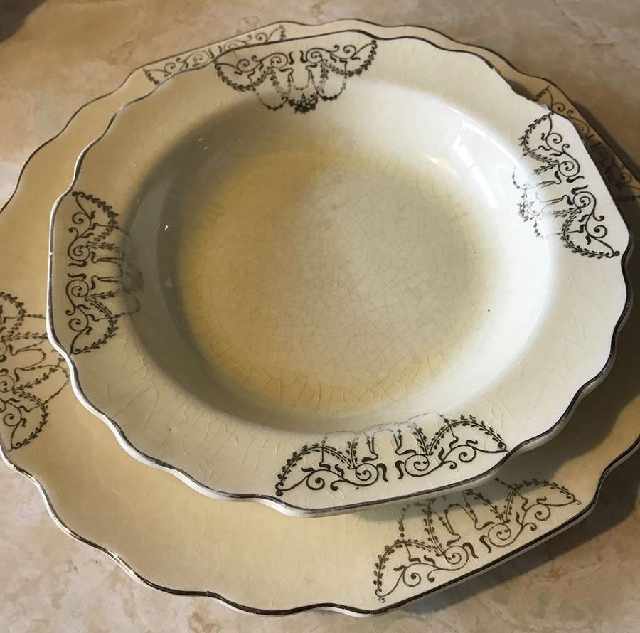 5S8A312H Rim Soup Bowl by WS George-1