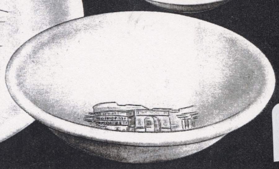 Scenerama 8" Round Vegetable Bowl by WS George-1
