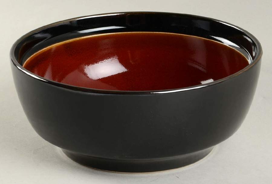 Bella Galleria Red Soup/Cereal Bowl by Gibson Designs-1