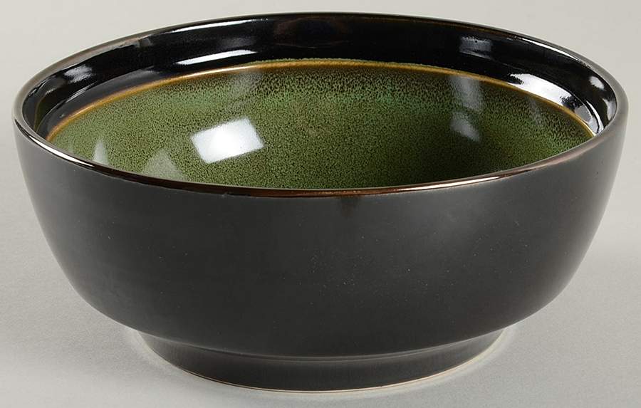 Bella Galleria Green Soup/Cereal Bowl by Gibson Designs-1