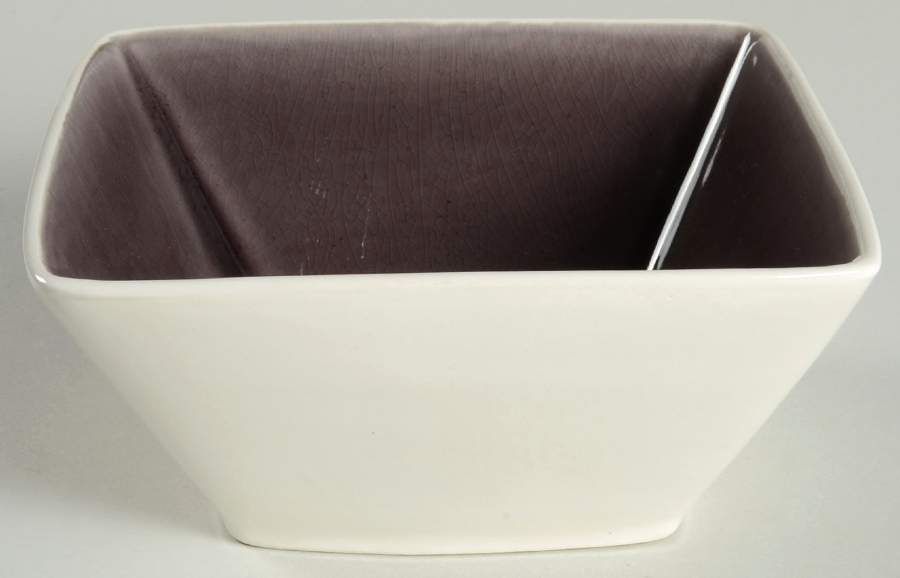 Urban Luxe Purple Soup/Cereal Bowl by Gibson Designs-1