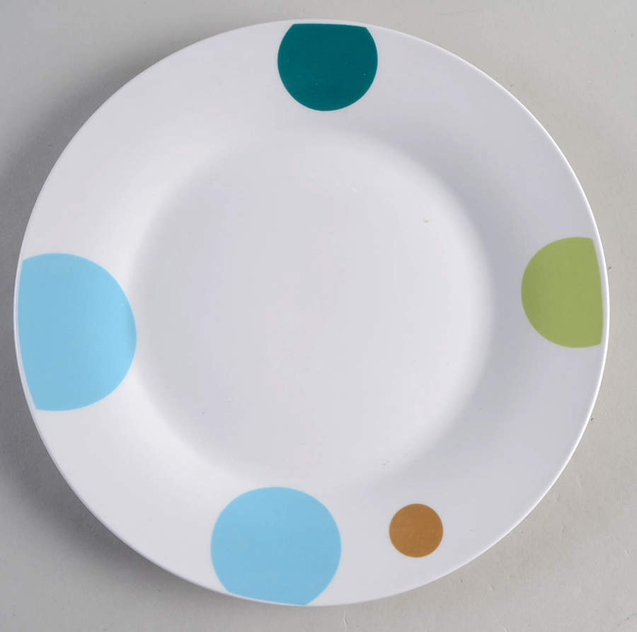 Retro Specks Dinner Plate by Gibson Designs-1