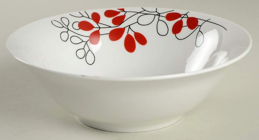 Scarlet Leaves Soup/Cereal Bowl by Gibson Designs-1