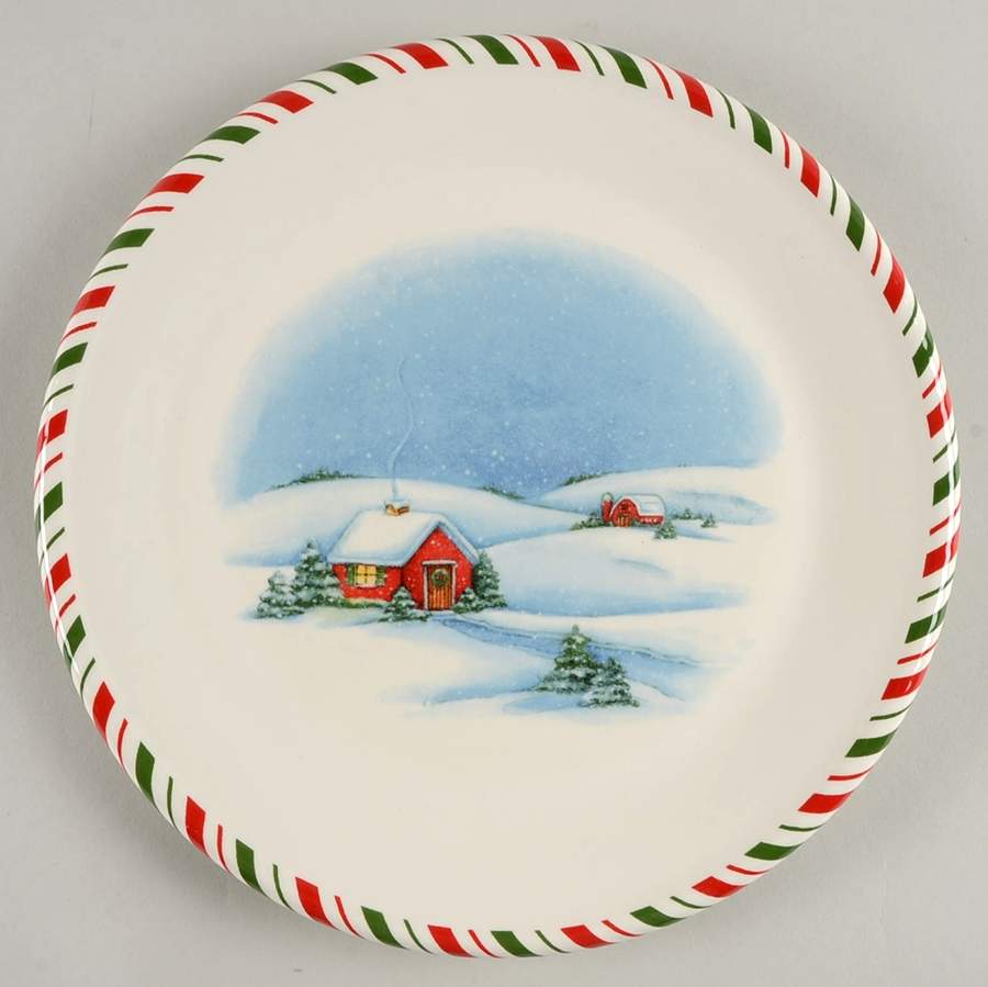 Once Upon a Christmas Dinner Plate by Gorham-1