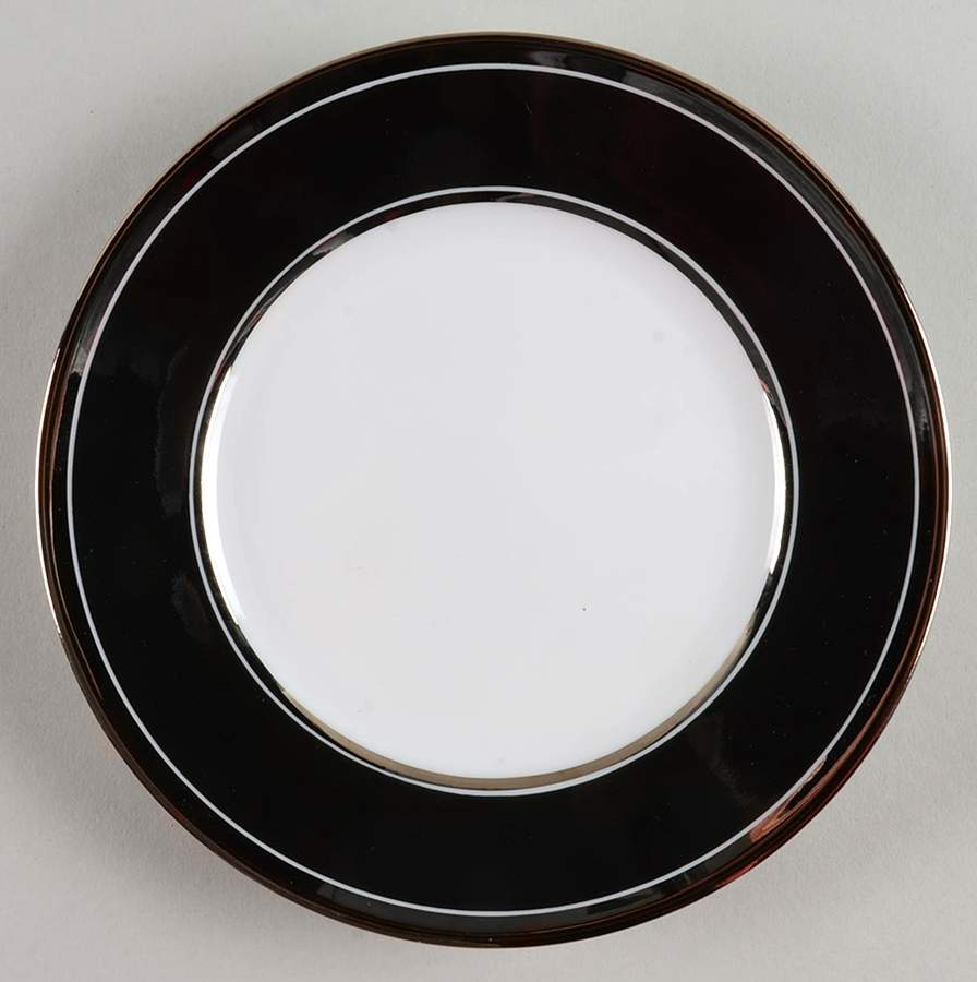 Contessa Onice (Onyx) Bread & Butter Plate by Ginori 1735-1