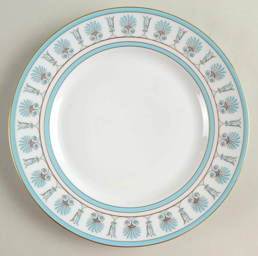 Palmette Indaco (Indigo) Salad/Dessert Plate by Ginori 1735-1