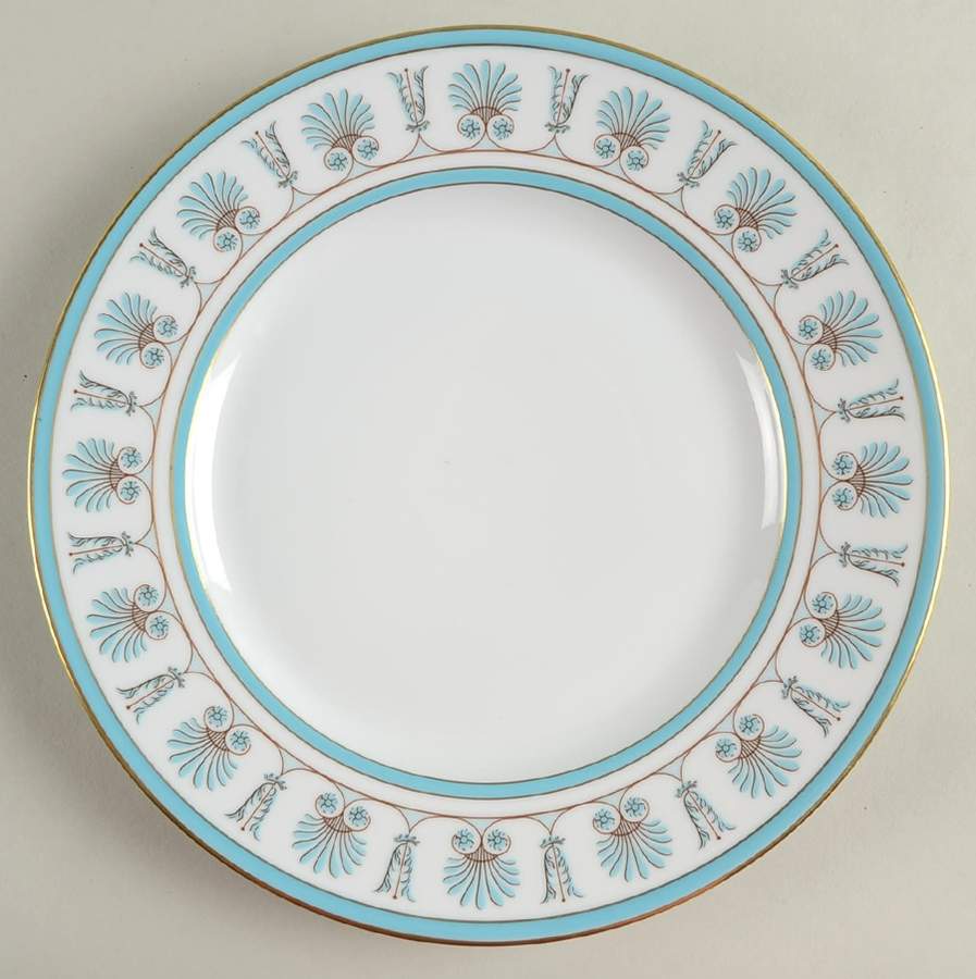 Palmette Indaco (Indigo) Dinner Plate by Ginori 1735-1