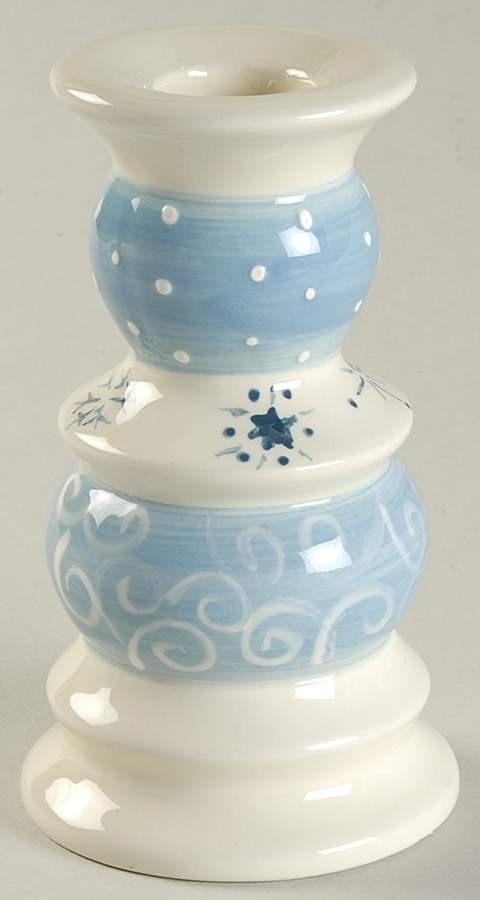 Christmas Montage Small Candlestick by Giftcraft Ltd-1