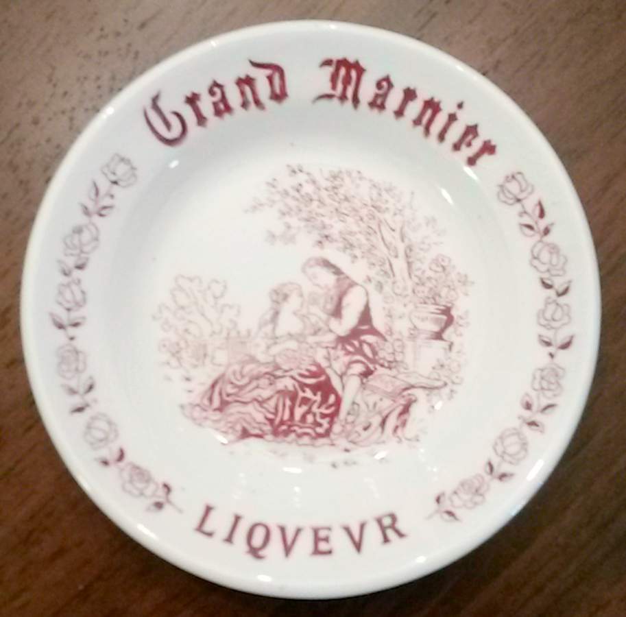 Grans Marnier Dinner Plate by Faiencerie De Gien-1