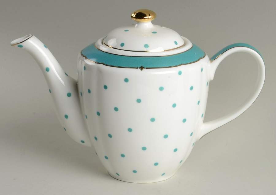 Marin Turquoise Teapot & Lid by Grace's Teaware-1
