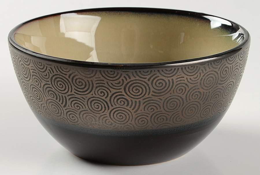 Azteca Soup/Cereal Bowl by Gibson Designs-1