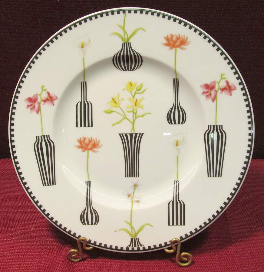 Bouquet Luncheon Plate by Ginori 1735-1