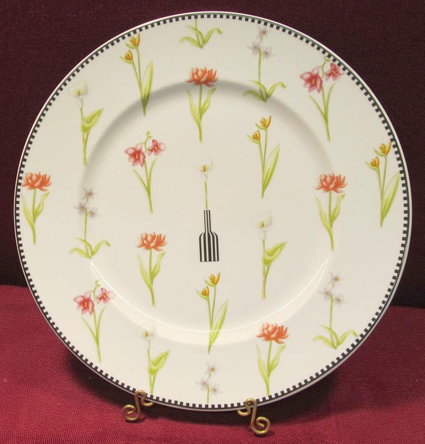 Bouquet 12" Chop Plate (Round Platter) by Ginori 1735-1