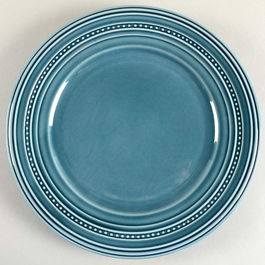 Barberware Blue (Round) Dinner Plate by Gibson Designs-1