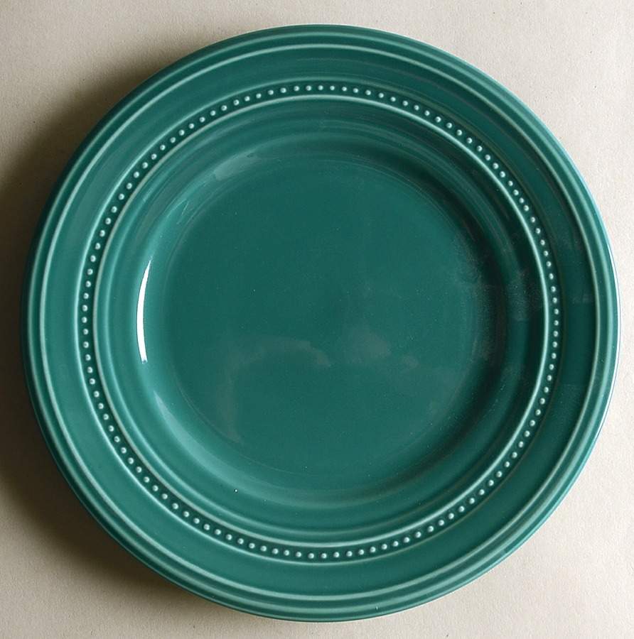 Barberware Turquoise (Round) Salad Plate by Gibson Designs-1