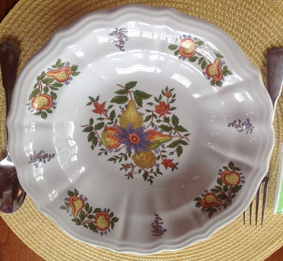 GIN335 Rim Soup Bowl by Ginori 1735-1