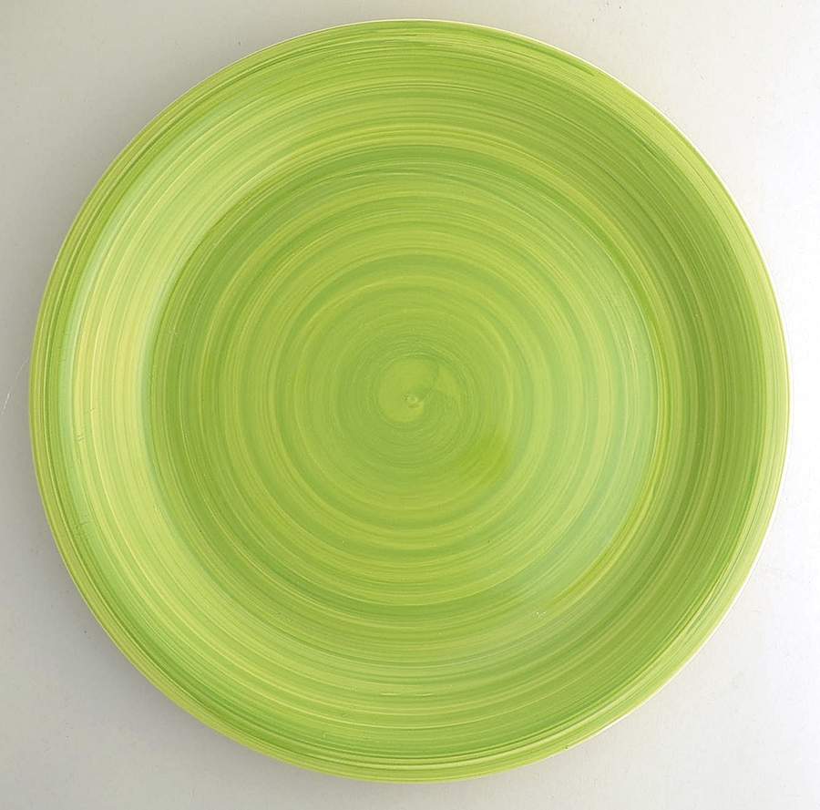 Color Vibes (Off White Body) Dinner Plate by Gibson Designs-1