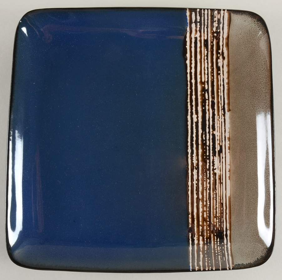 Contempo Cove Blue Dinner Plate by Gibson Designs-1