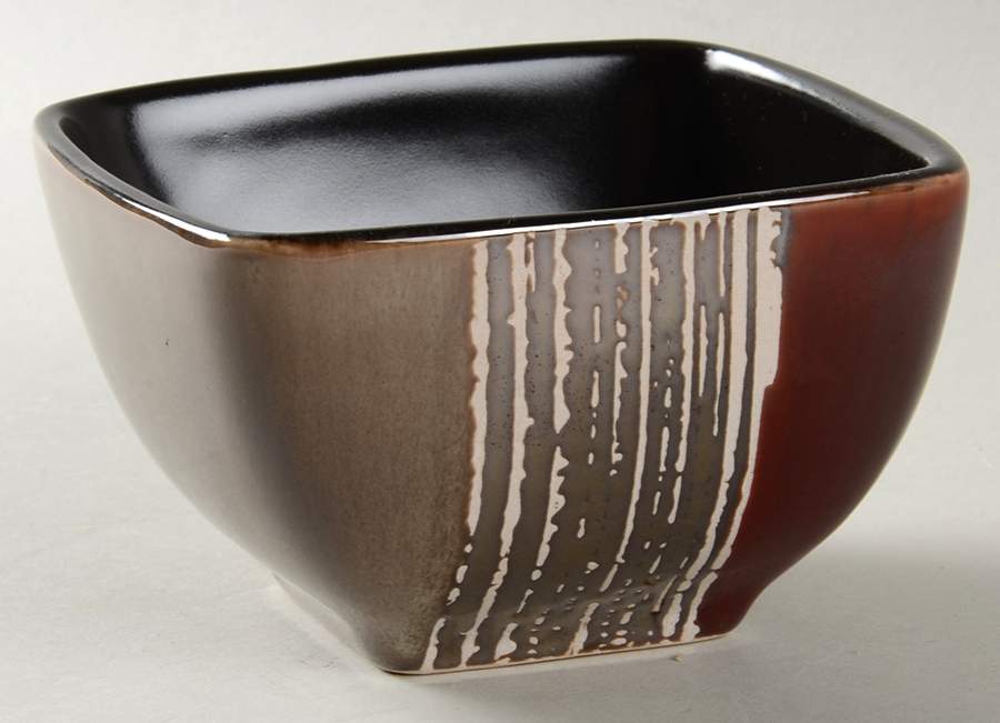 Contempo Cove Red Fruit/Dessert (Sauce) Bowl by Gibson Designs-1