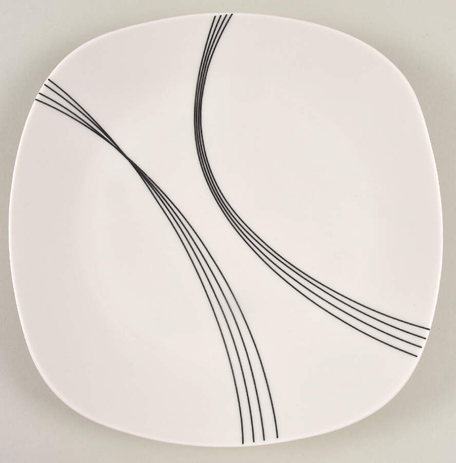 Curvations Dinner Plate by Gibson Designs-1