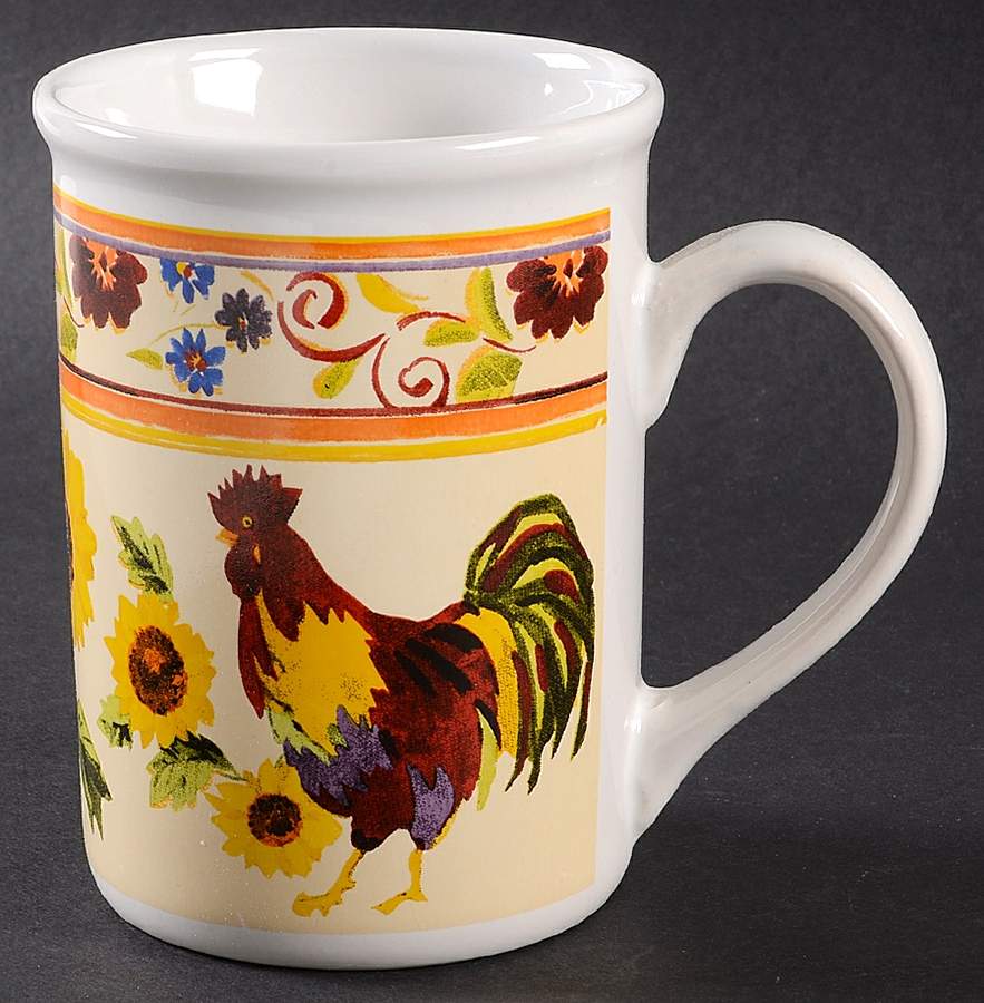 Giardino Rooster Mug by Gibson Designs-1