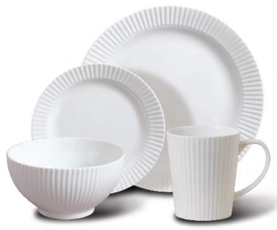 Josephine Cafe Dinner Plate by Gibson Designs-1