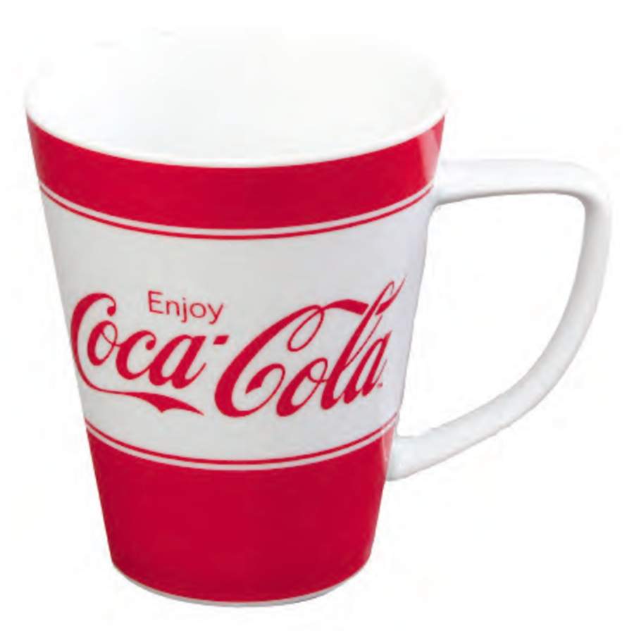 Red and White Mug by Gibson Designs-1