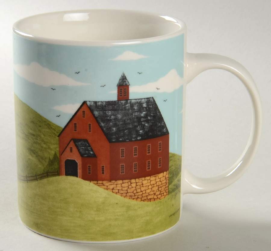 Red Barn Mug by Gibson Designs-1