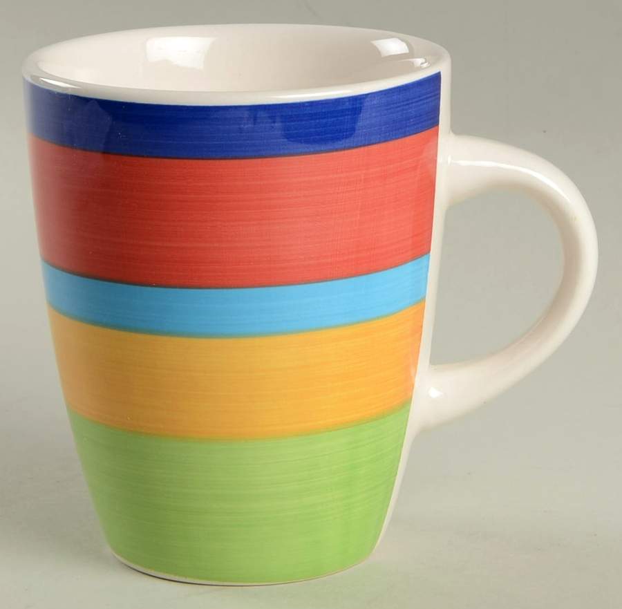 Santillana Red Mug by Gibson Designs-1