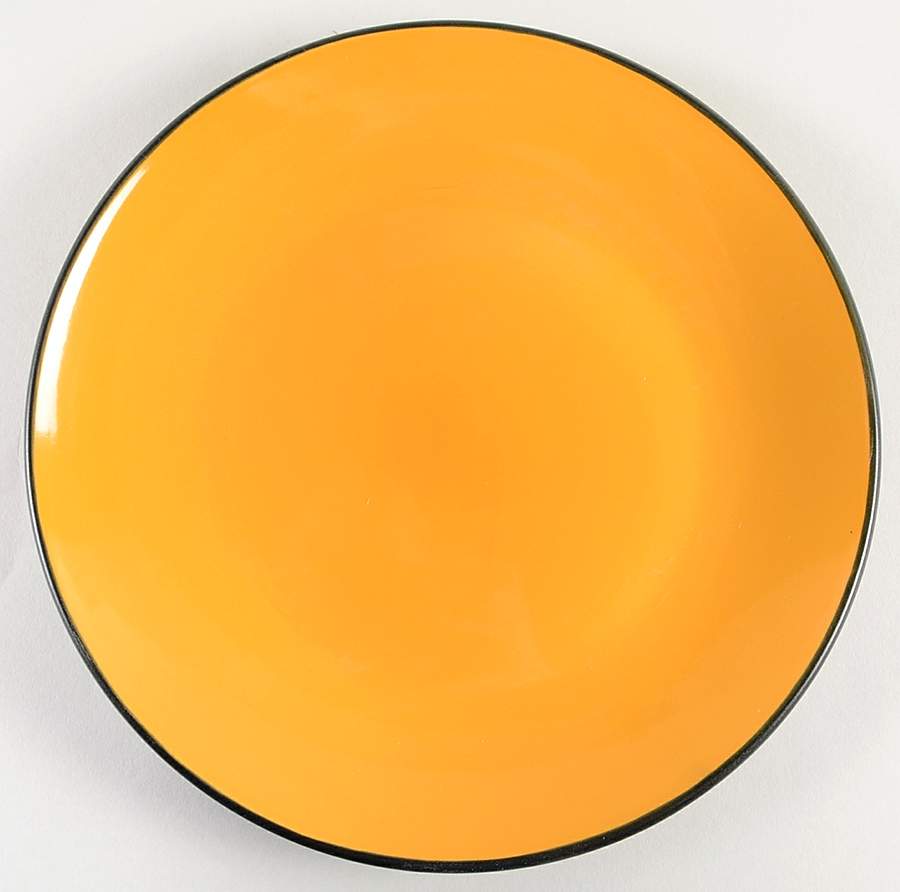 Vivendi Yellow Dinner Plate by Gibson Designs-1
