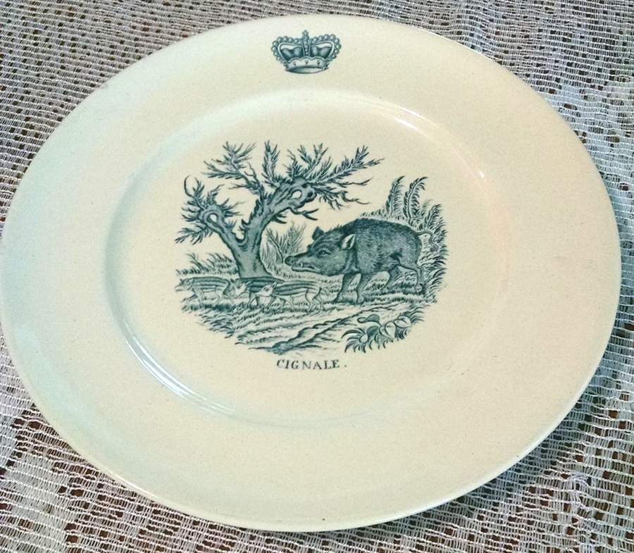 GIN338 Dinner Plate by Ginori 1735-1