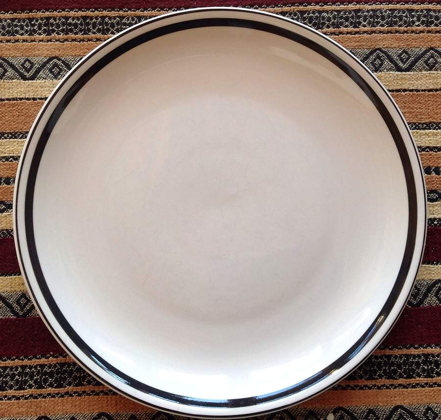 Basic Living Brown Dinner Plate by Gibson Designs-1