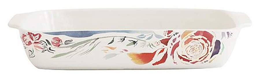 Passion 14" Rectangular Baker by Faiencerie De Gien-1